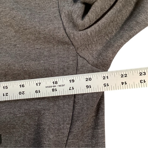 Men's Trivert Patch Pullover Hoodie by The North Face, Heather Gray, Small - Picture 4 of 12